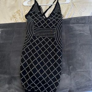 Black Windsor dress